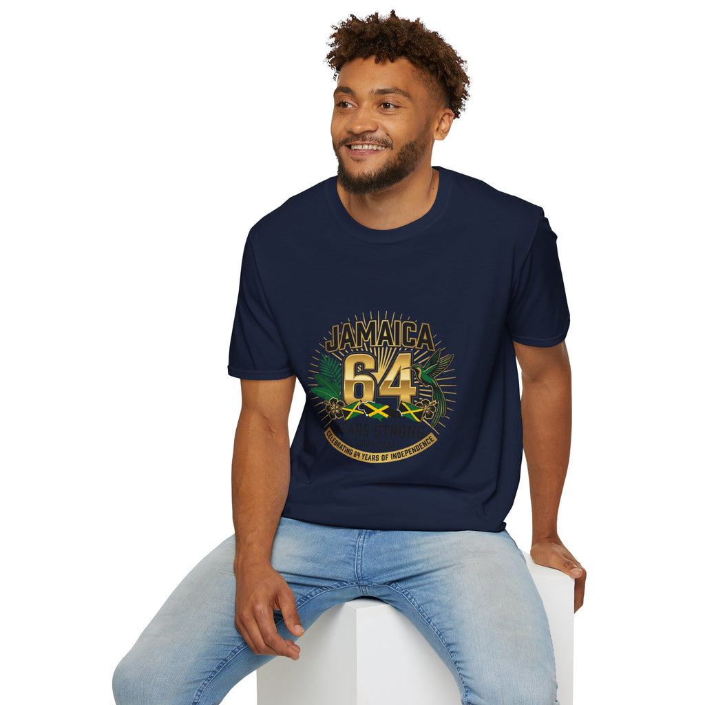 Jamaica 64th Anniversary T-Shirt — Jamaica 64 Years Strong Graphic Tee