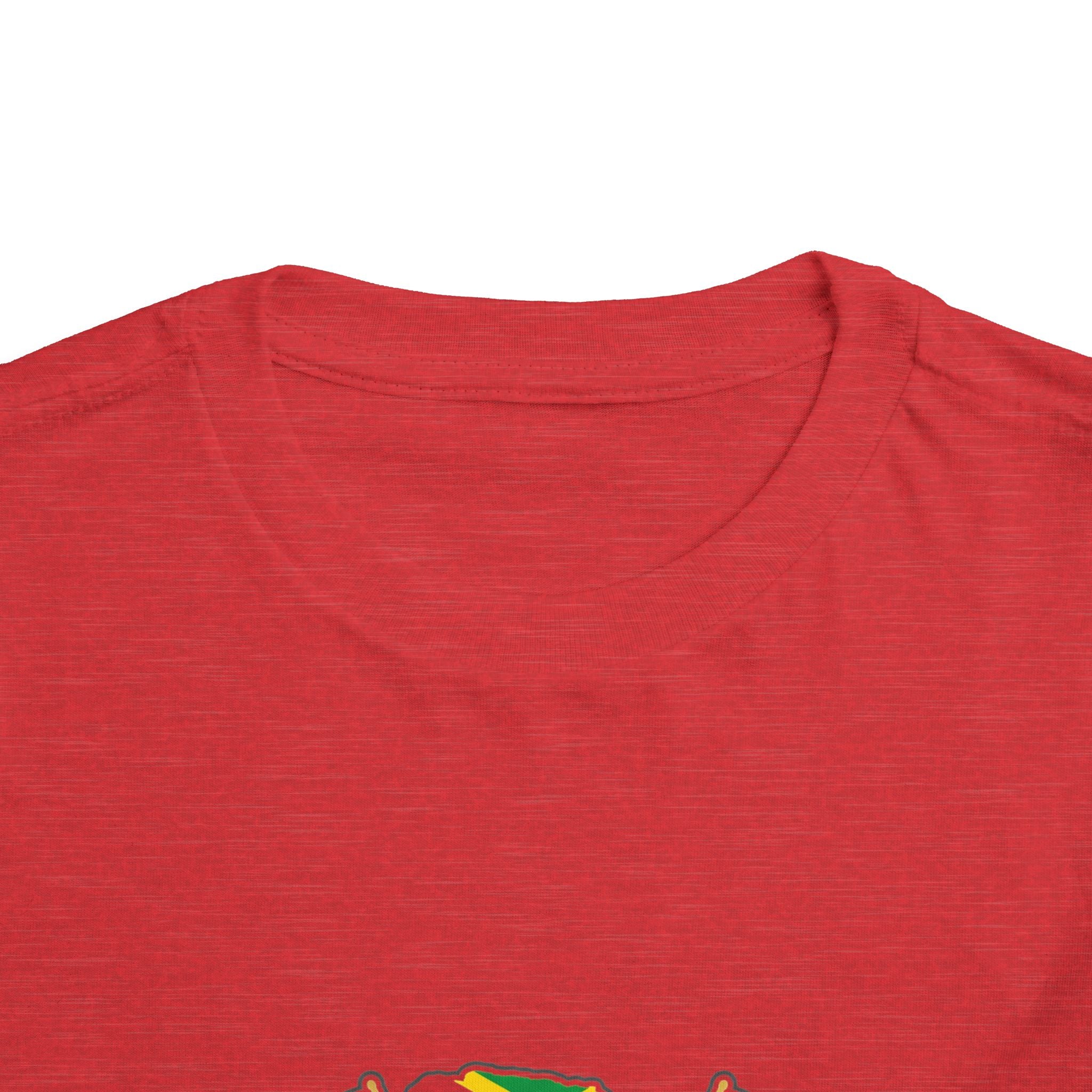 Toddler Tee — "It's the Jamaican in Me" Flag Graphic