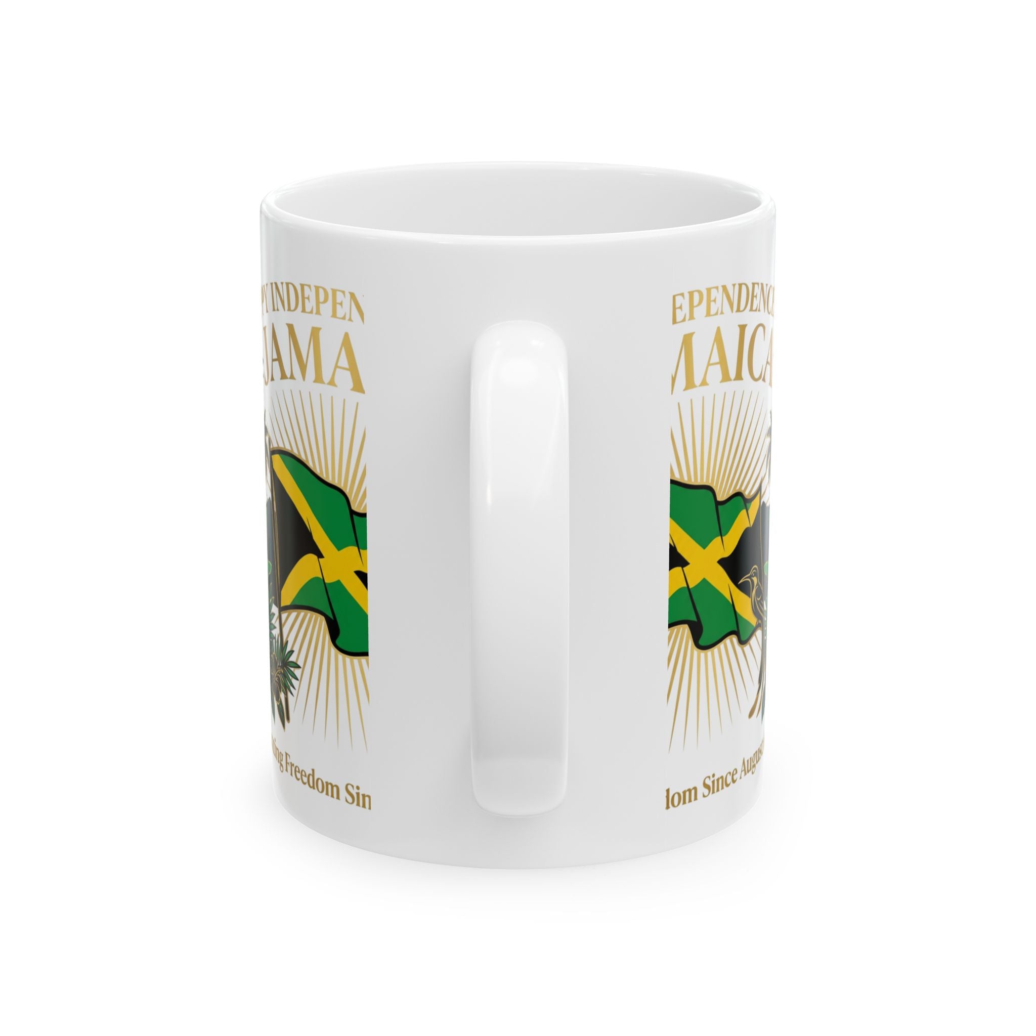 Jamaica Independence Day Ceramic Mug | Celebrating Freedom Since August 6, 1962 (11oz/15oz)