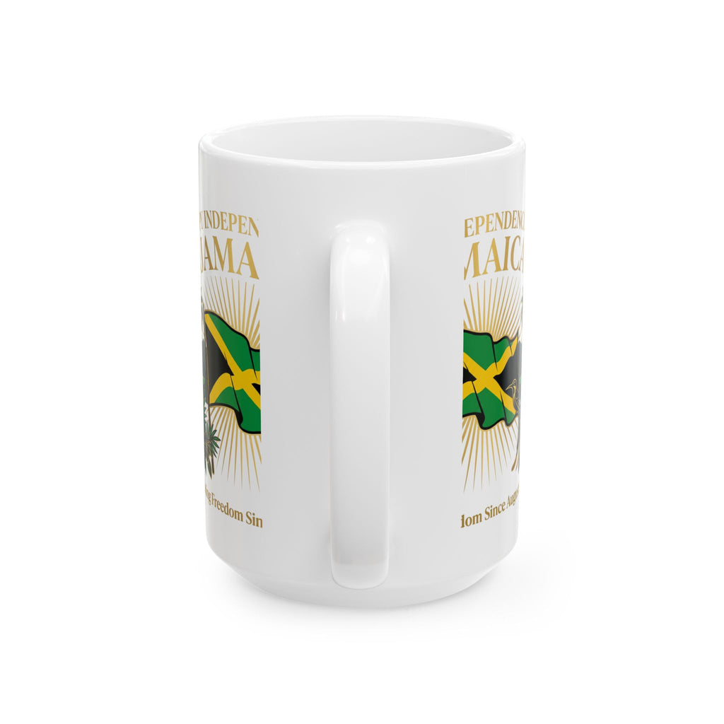 Jamaica Independence Day Ceramic Mug | Celebrating Freedom Since August 6, 1962 (11oz/15oz)