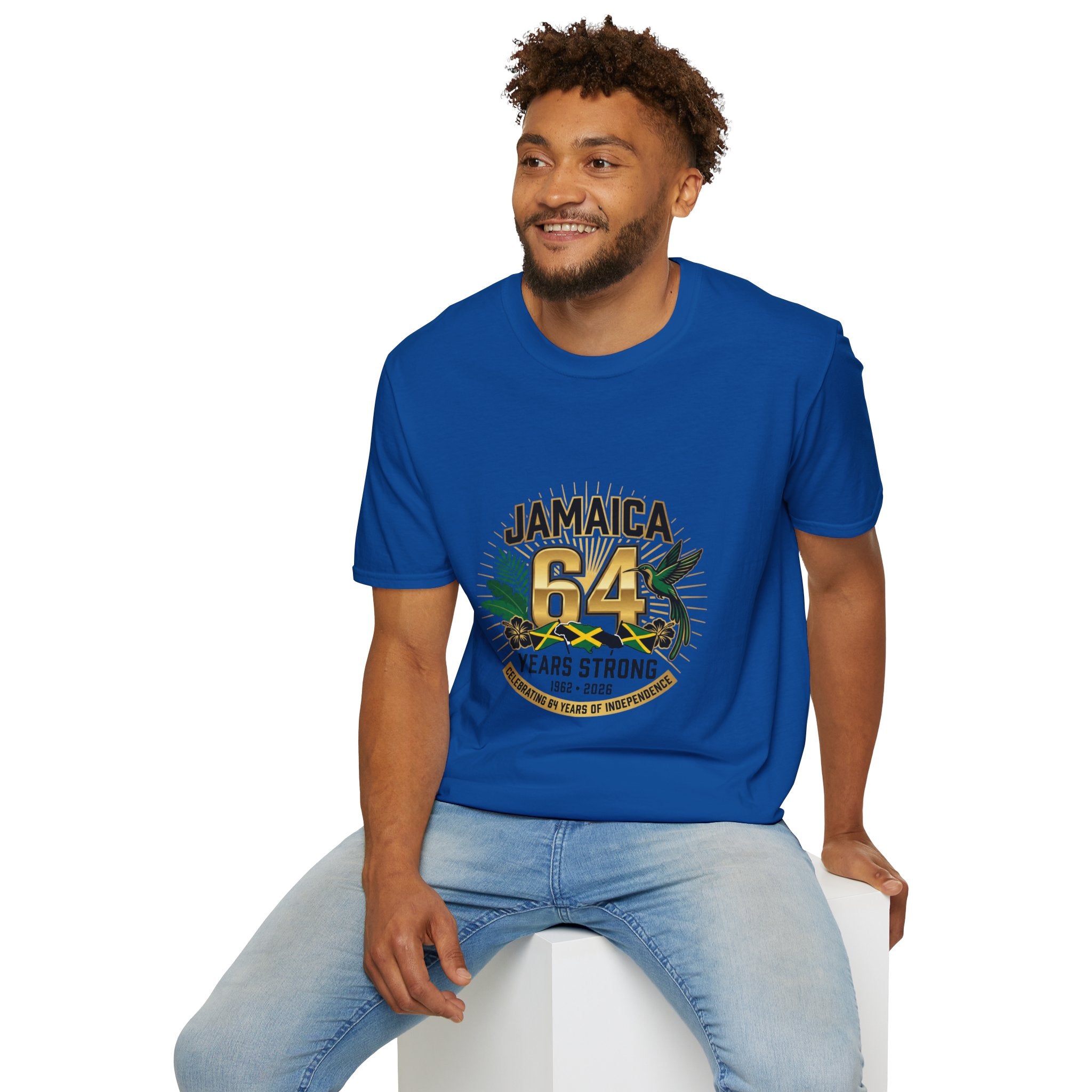 Jamaica 64th Anniversary T-Shirt — Jamaica 64 Years Strong Graphic Tee