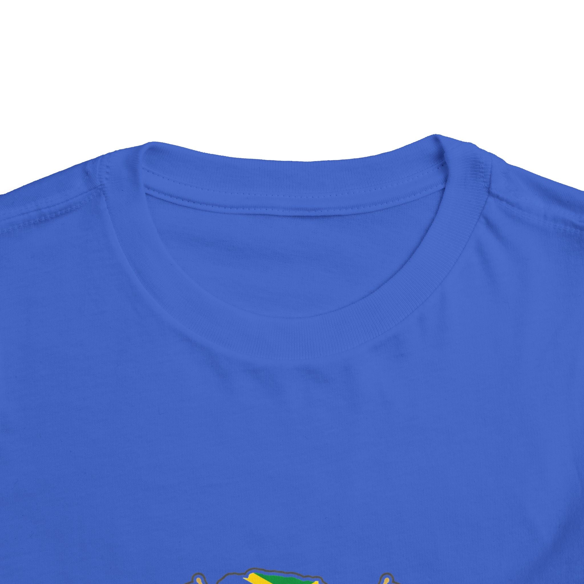 Toddler Tee — "It's the Jamaican in Me" Flag Graphic