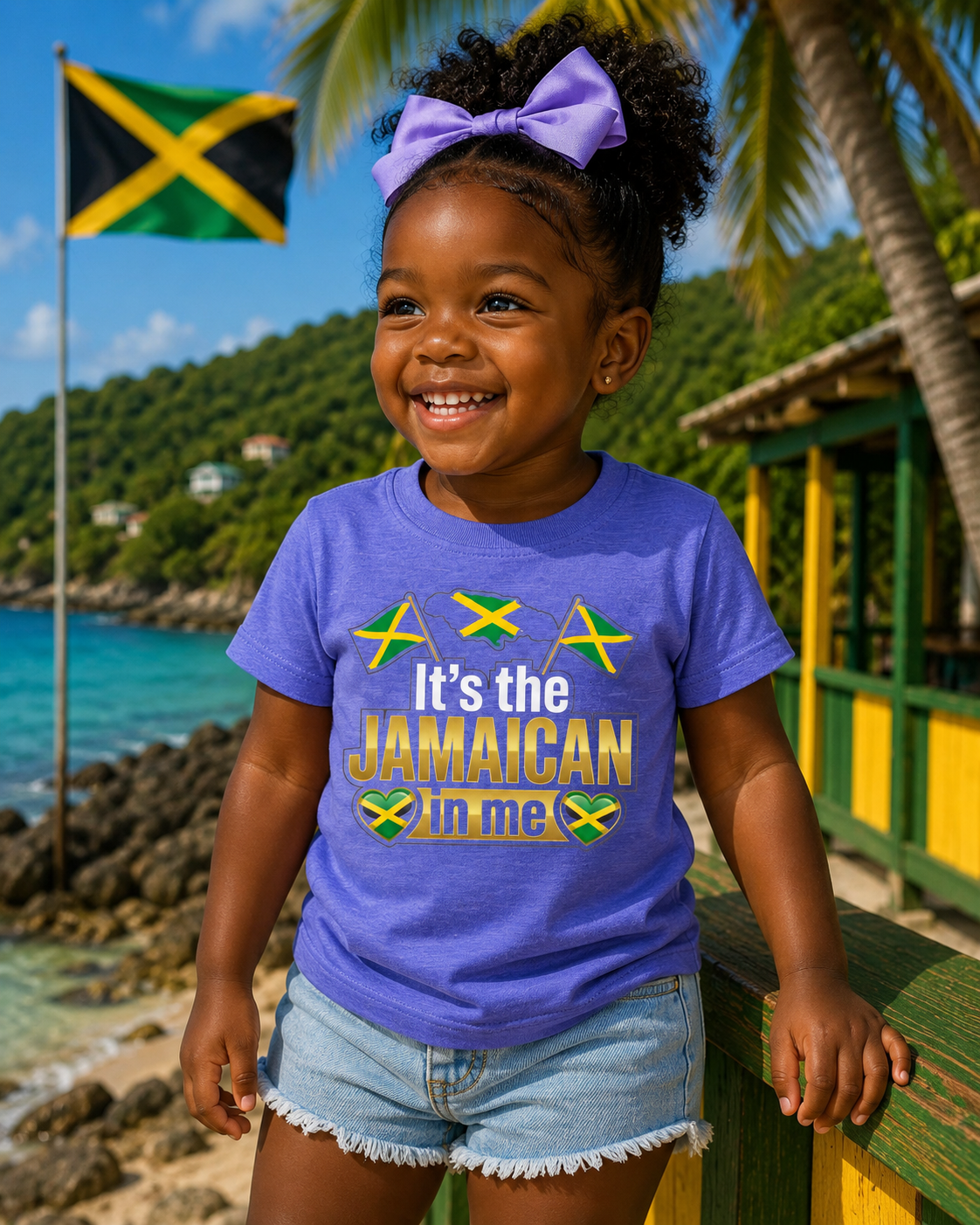Jamaica Toddler T-Shirt – "It's the Jamaican in Me" Kids  Tee