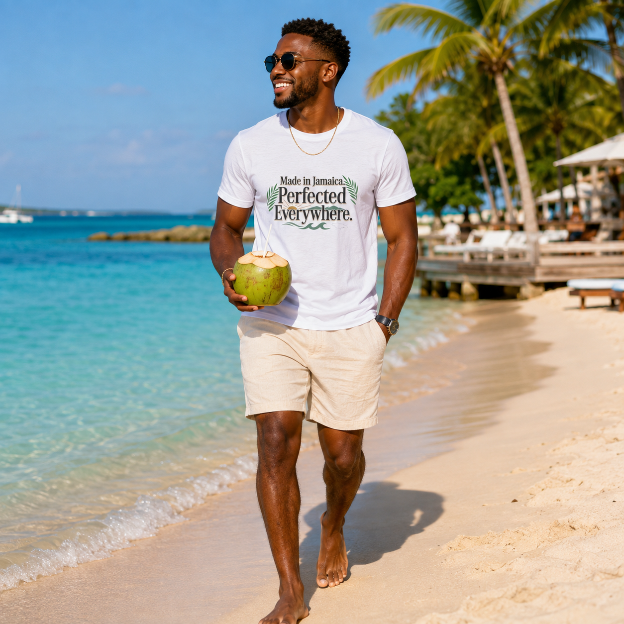 Jamaica Pride Shirt | Made in Jamaica Perfected Everywhere Tee | Jamaican Heritage T-Shirt | Caribbean Gift | Unisex Graphic Tee
