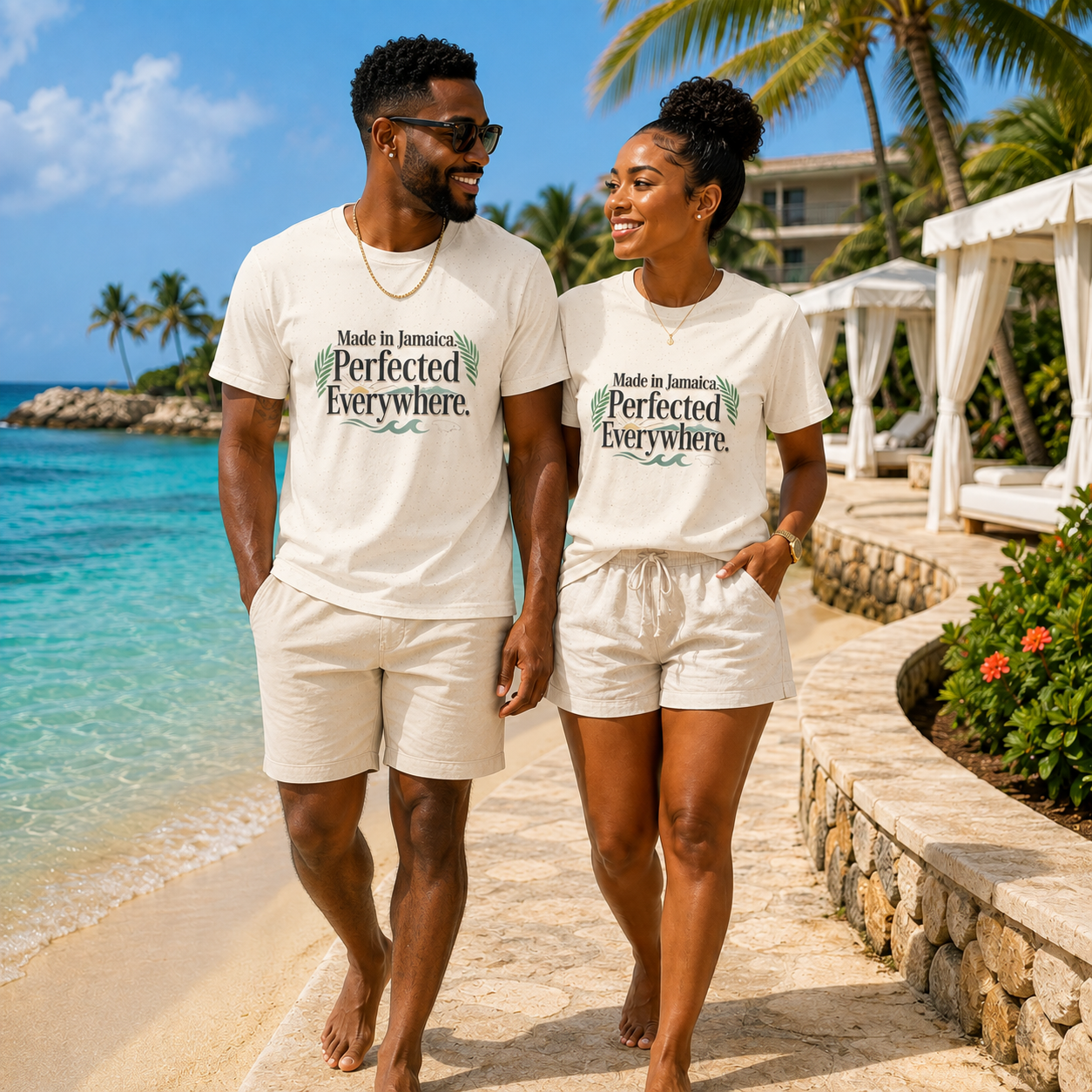 Jamaica Pride Shirt | Made in Jamaica Perfected Everywhere Tee | Jamaican Heritage T-Shirt | Caribbean Gift | Unisex Graphic Tee