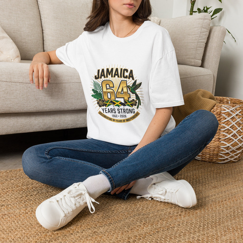 Jamaica 64th Anniversary T-Shirt — Jamaica 64 Years Strong Graphic Tee