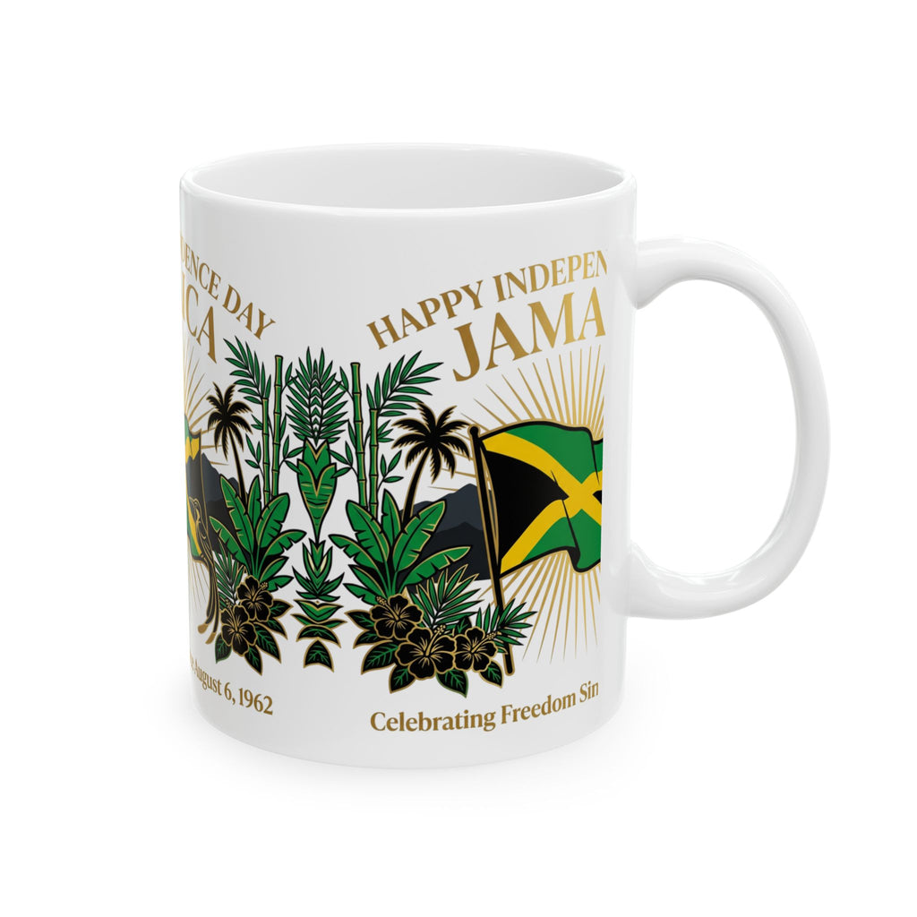 Jamaica Independence Day Ceramic Mug | Celebrating Freedom Since August 6, 1962 (11oz/15oz)