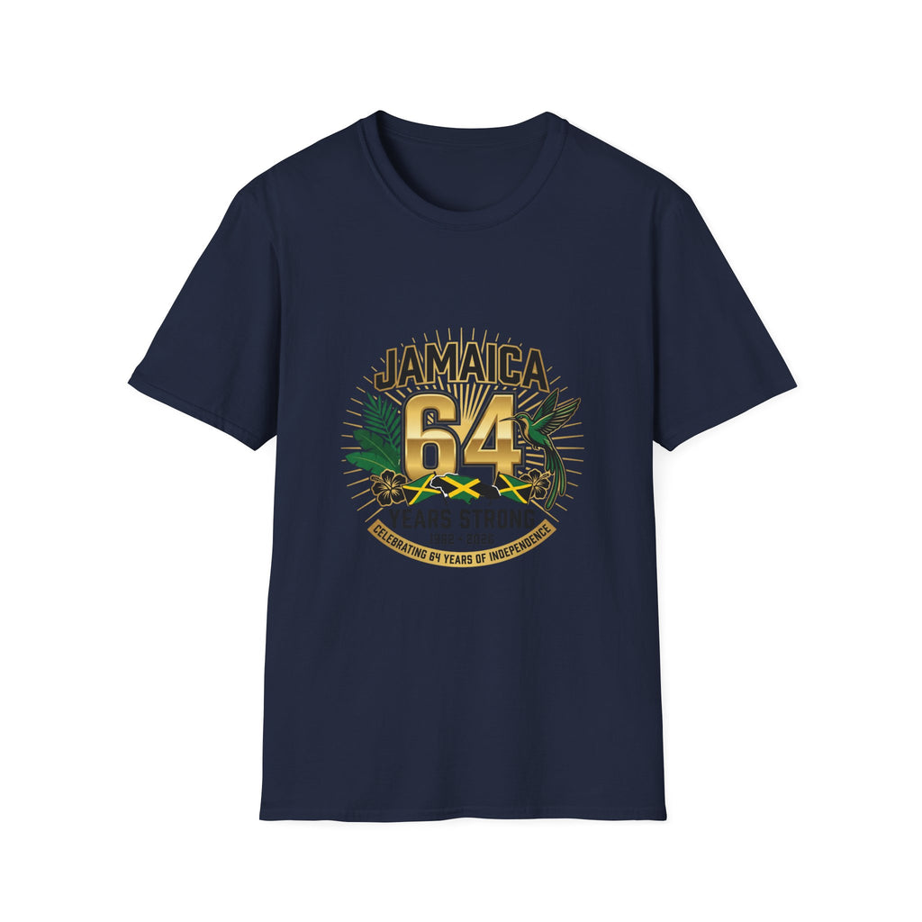 Jamaica 64th Anniversary T-Shirt — Jamaica 64 Years Strong Graphic Tee