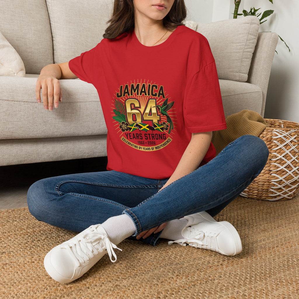 Jamaica 64th Anniversary T-Shirt — Jamaica 64 Years Strong Graphic Tee