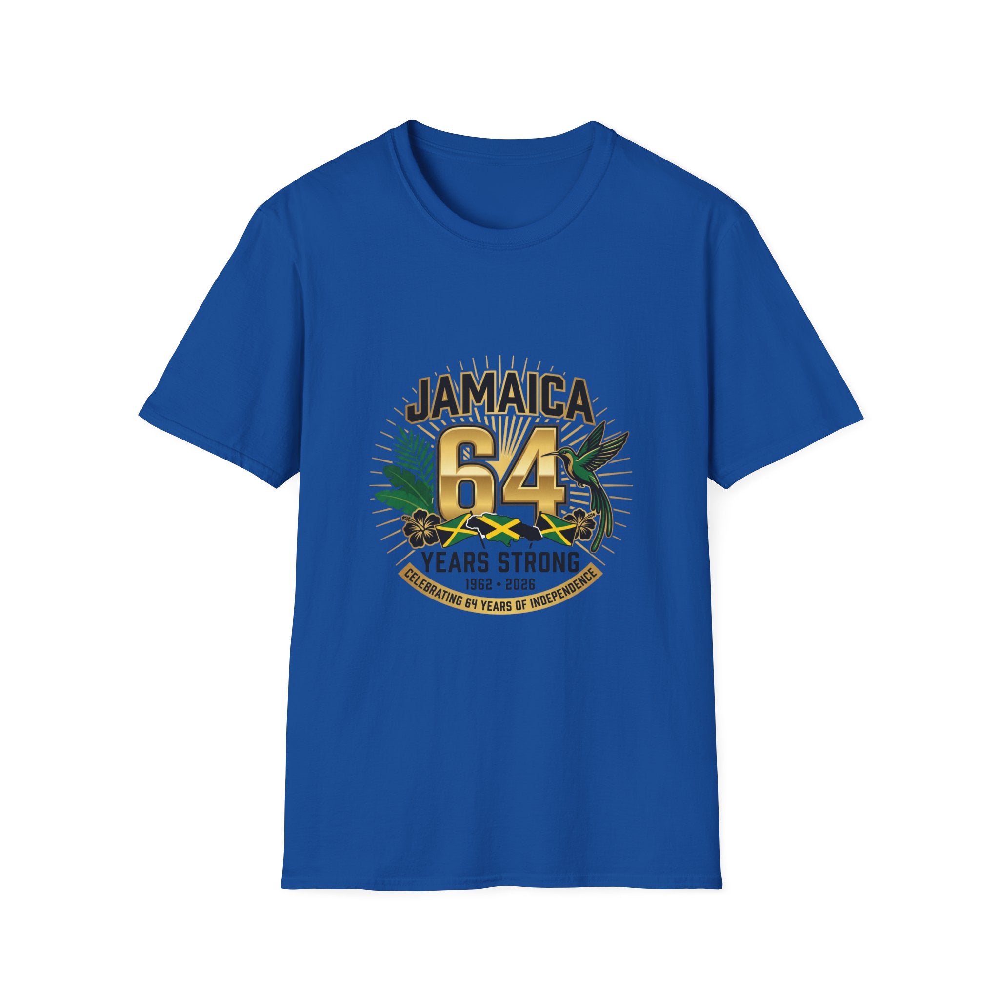 Jamaica 64th Anniversary T-Shirt — Jamaica 64 Years Strong Graphic Tee