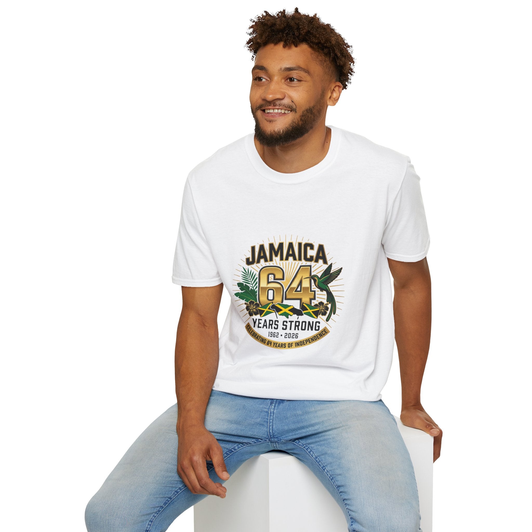 Jamaica 64th Anniversary T-Shirt — Jamaica 64 Years Strong Graphic Tee