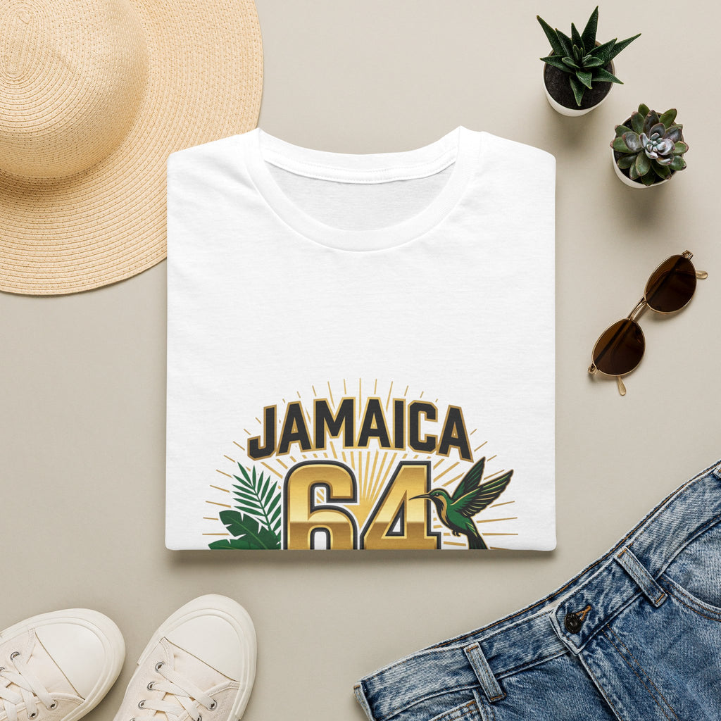 Jamaica 64th Anniversary T-Shirt — Jamaica 64 Years Strong Graphic Tee