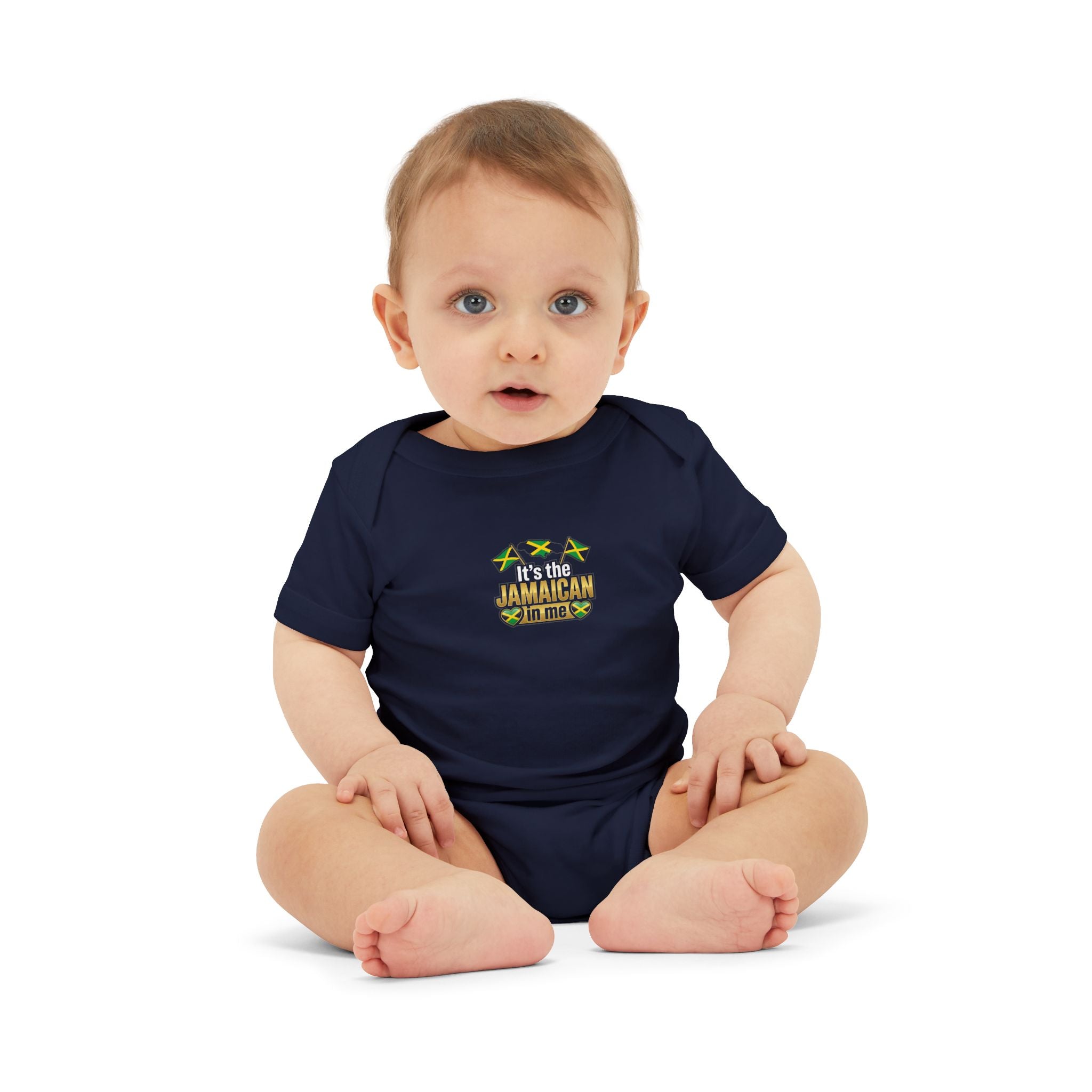 Jamaican Vibes Infant Onesie — Cute Reggae Baby Bodysuit