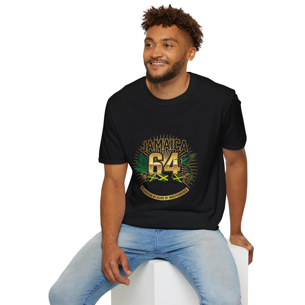 Jamaica 64th Anniversary T-Shirt — Jamaica 64 Years Strong Graphic Tee