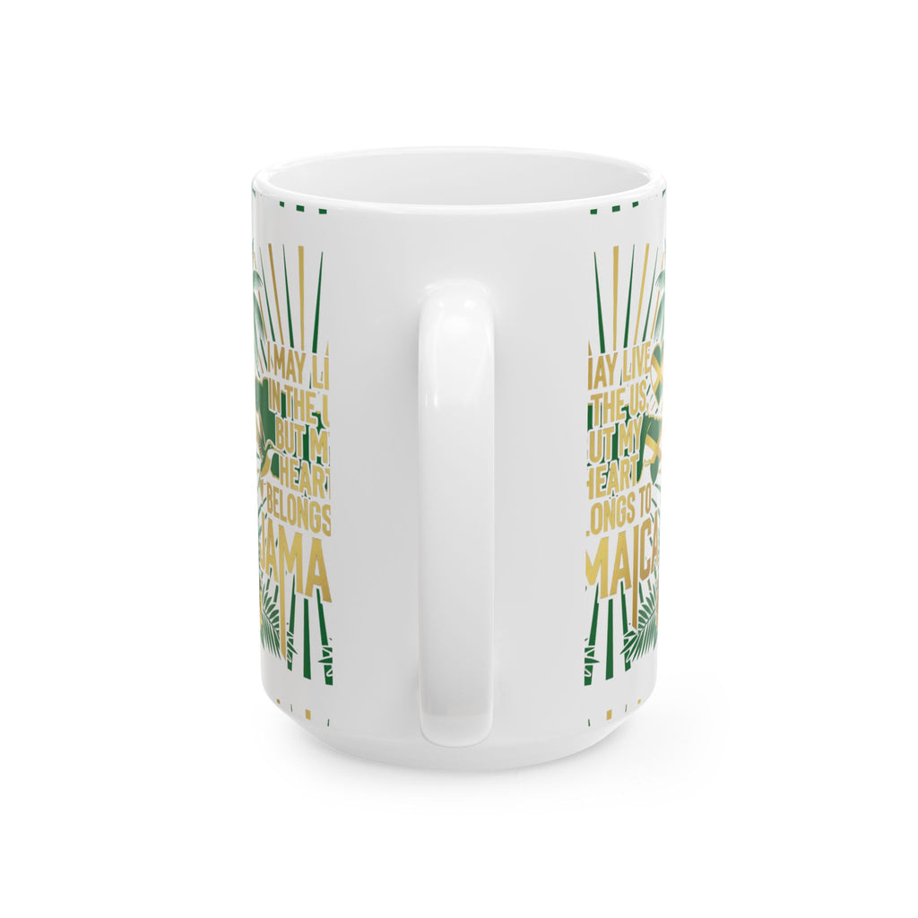Heart belongs to  Jamaica Ceramic Mug | My Heart Belongs to Jamaica