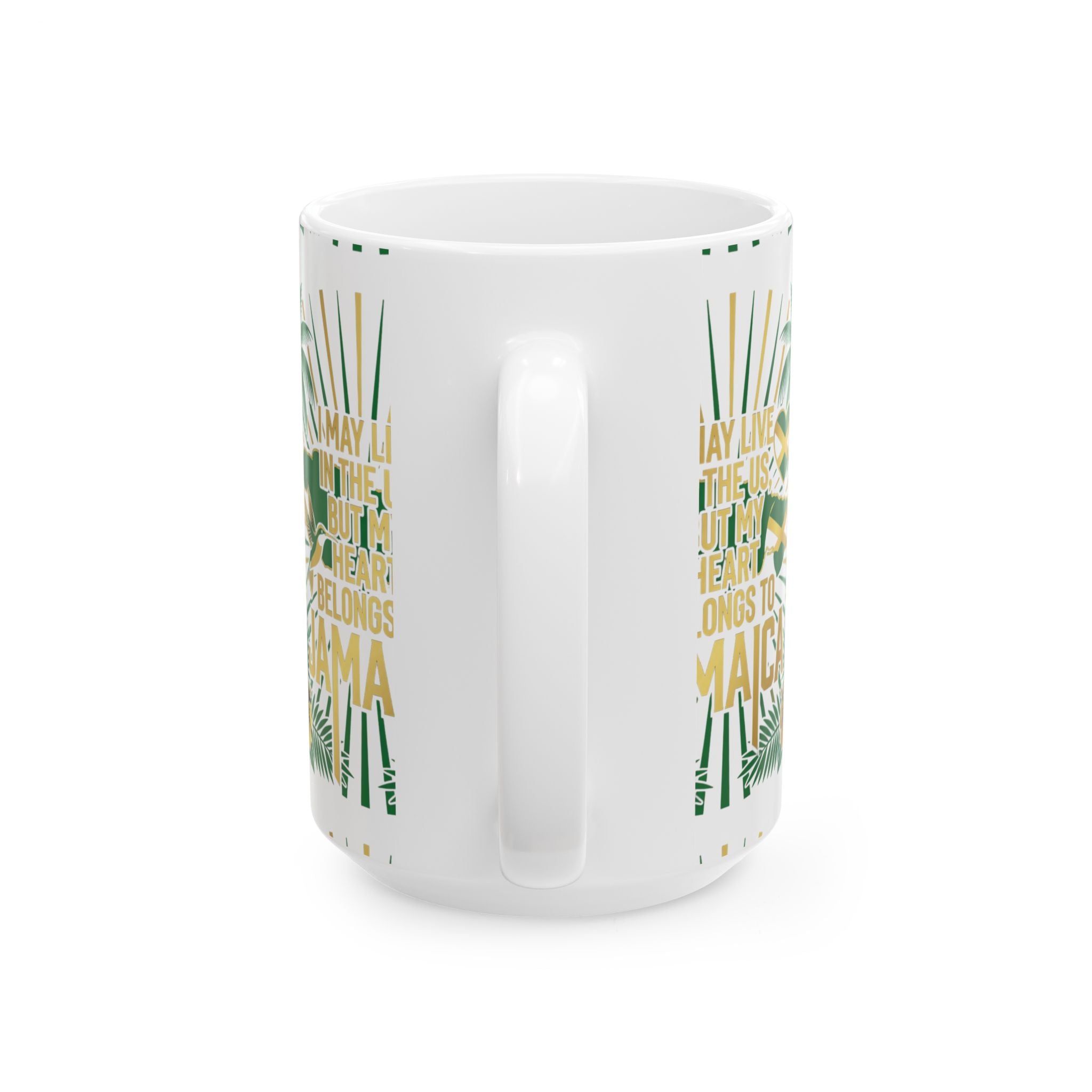 Heart belongs to  Jamaica Ceramic Mug | My Heart Belongs to Jamaica