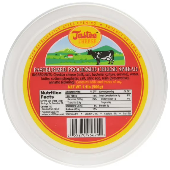 Jamaican Tastee Cheese 17.6 oz (1.1 lb)