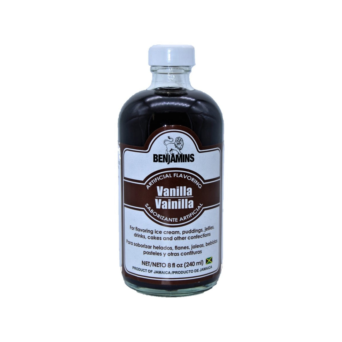 Benjamins Artificial Vanilla Flavouring 8 oz